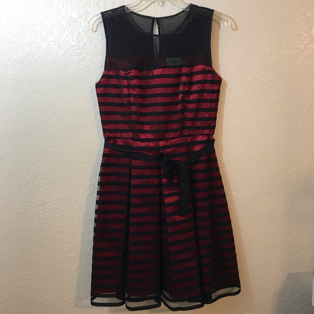 J. Taylor fit and flare dress SZ 4